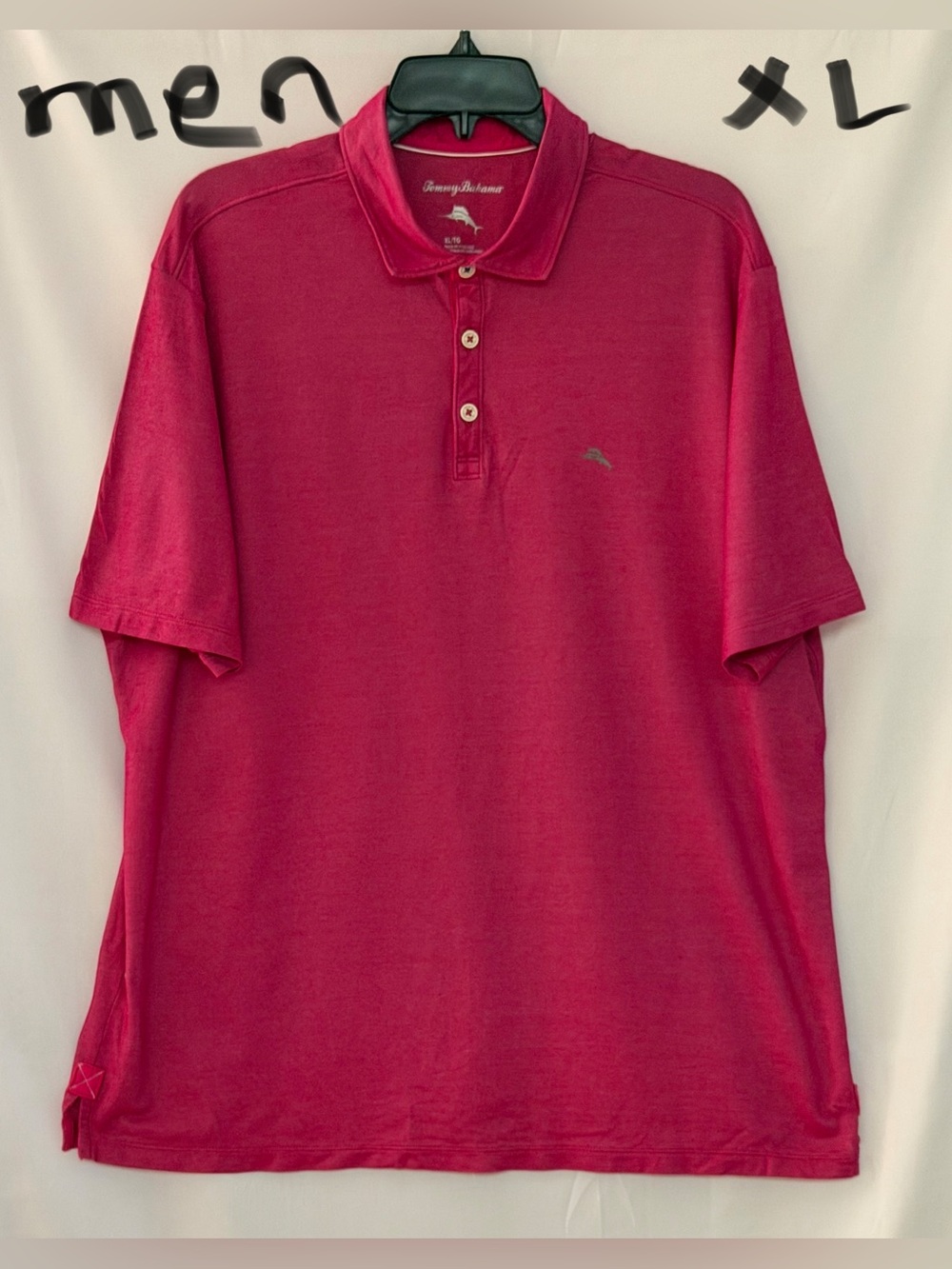 Tommy Bahama Men’s Raspberry Polo Shirt